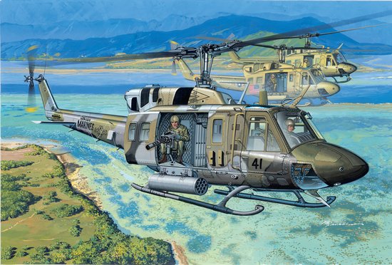 Bell UH1N "Gunship" (REISSUE)  273540