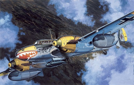 Messerschmitt Bf110D-3  CHC-5555