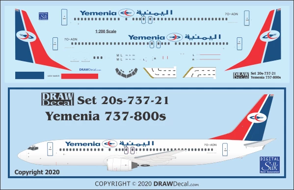 Boeing 737-800 (Yemenia)  10-737-21