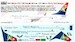 Boeing 737-800 (South African, Early tail design) 20-737-15E