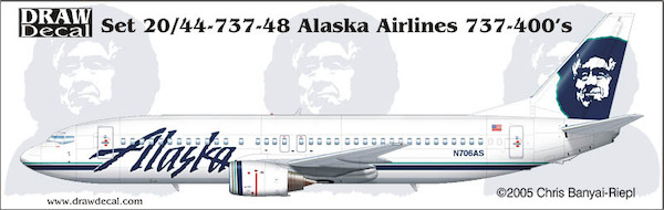 Boeing 737-400 (Alaska Airlines)  20-737-48