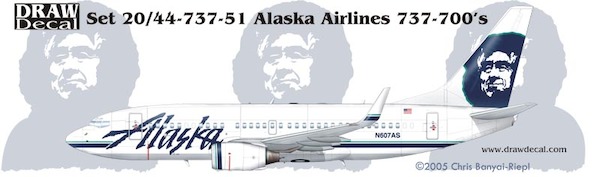 Boeing 737-700 (Alaska Airlines) 20-737-51