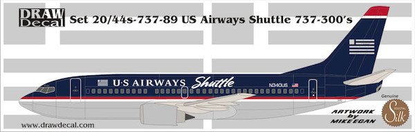 Boeing 737-300 (US Airways Shuttle)  20-737-89