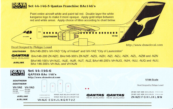 BAe146-200 (Qantas)  44-146-6