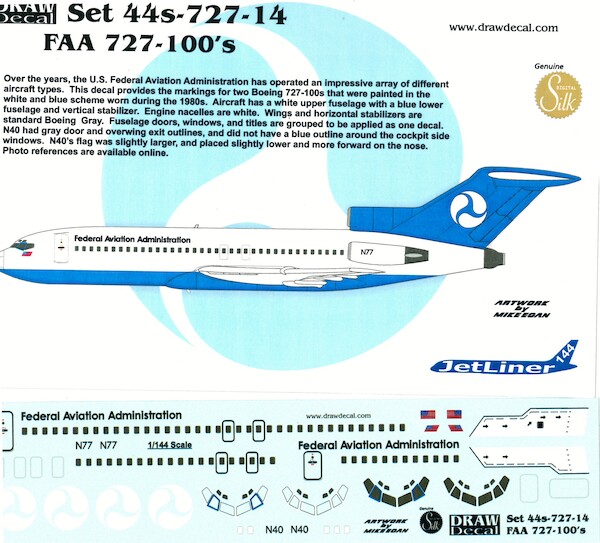 Boeing 727-100 (FAA)  44-727-14