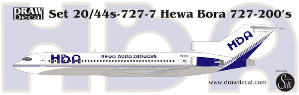 Boeing 727-200 (Hewa Bora)  44-727-7