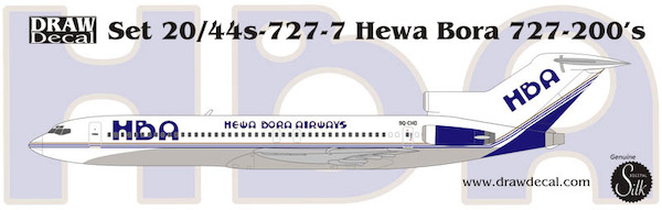 Boeing 727-200 (Hewa Bora) 44-727-7