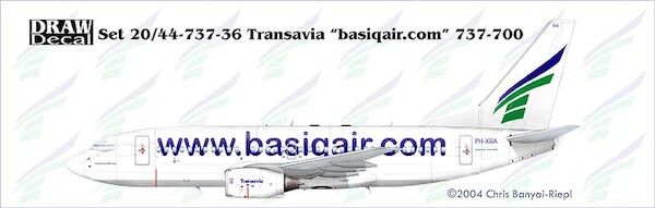 Boeing 737-700 (Transavia Basiqair.com)  44-737-36