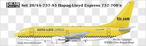 Boeing 737-700 (Hapag Lloyd Express) 44-737-53