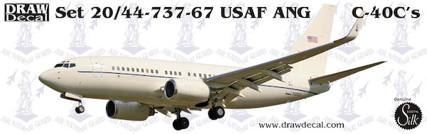 Boeing C40C (USAF-ANG)  44-737-67