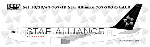 Boeing 767-200 (Air Canada Star Alliance)  44-767-19