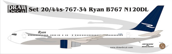 Boeing 767-300 (Ryan International) 44-767-34