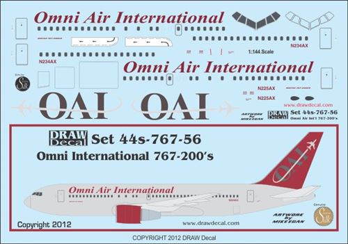 Boeing 767-200ER (Omni Air International)  44-767-56