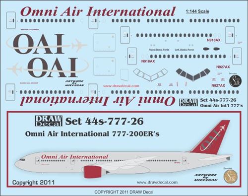 Boeing 777-200ER (Omni Air International)  44-777-26