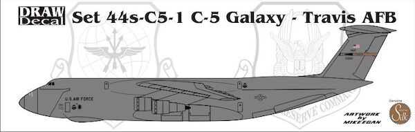 C5A Galaxy (Travis Air Force Base USAF)  44-C5-1