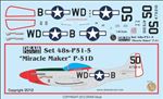 P51D Mustang  "Miracle Maker"  48-P51-5