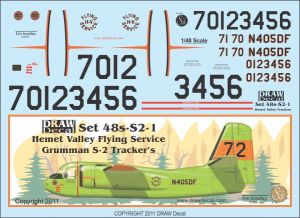 S2A Tracker (Sis-Q fire bombers) 48-S2-2