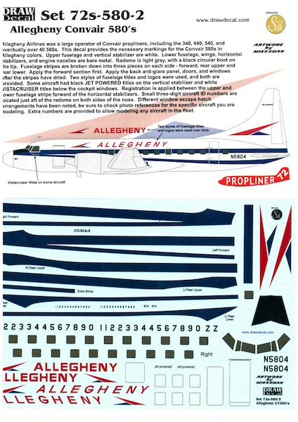 Convair 580 (Allegheny) 72-580-2