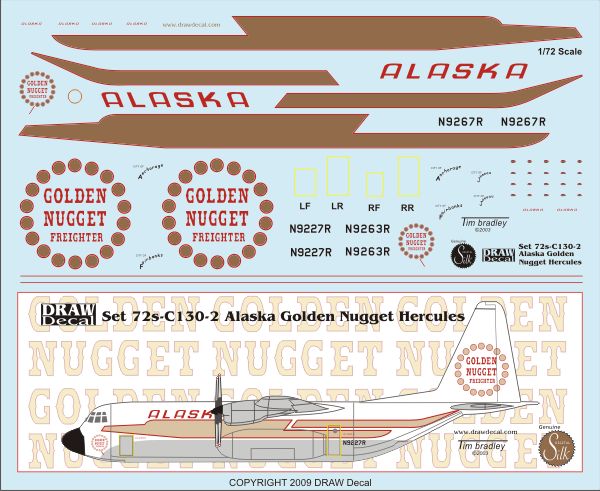C130H Hercules (Alaska, golden nugget)  72-C130-2