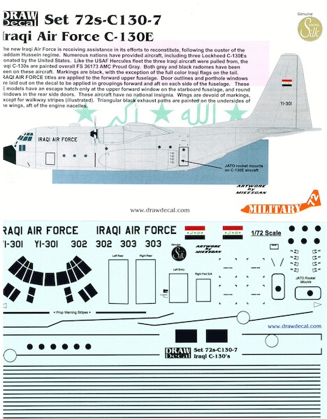 C130E Hercules (Iraqi Air Force) 72-C130-7