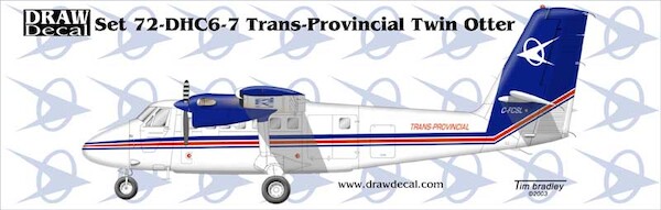 DHC6 Twin Otter (Trans Provincial) 72-DHC6-7