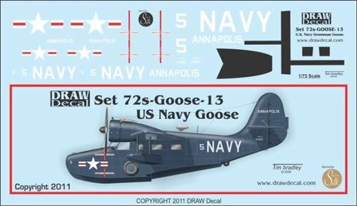 Grumman Goose (US Navy JRF-6) 72-GOOSE-13