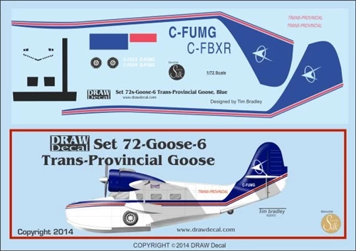 Grumman Goose (Trans Provincial, Blue) 72-GOOSE-6