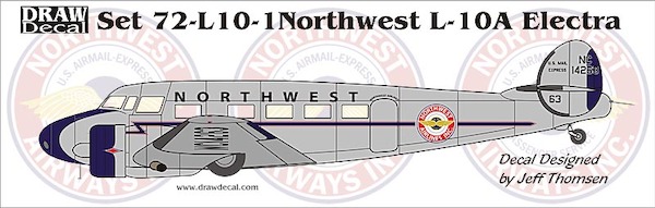Lockheed L10 Electra (Northwest) 72-L10-1