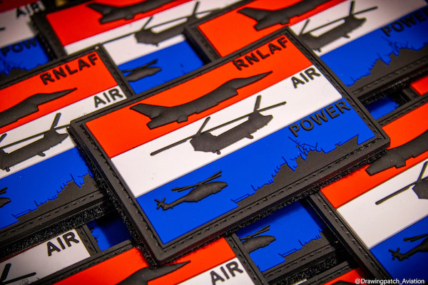 RNLAF AIR POWER sew emblems / patches  PATCH-RNLAF
