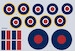 Messerschmit BF108 (NEIAAF), Mitchell MKIII (322 Dutch sq), Spitfire MKV,(350 Belg) sq), Dutch Presentation Spitfire and Sea Fury MLD)  DD32043