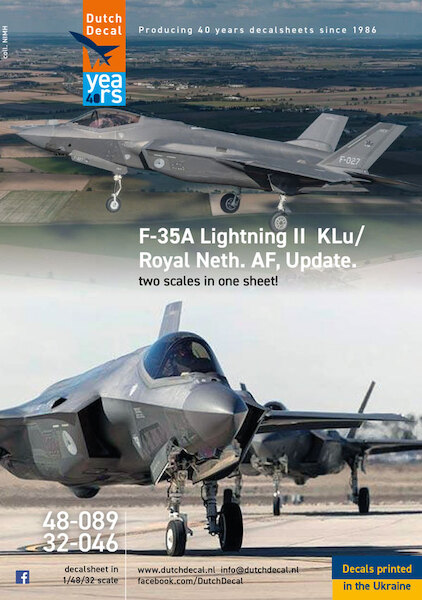 F35A Lightning II Update in Two!! Scales (BACK IN STOCK) DD48089