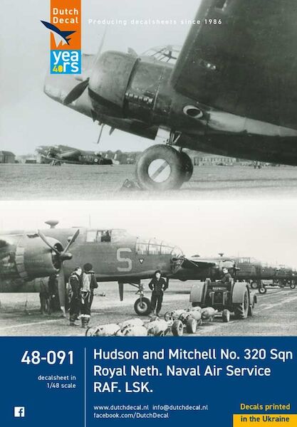 Hudson and Mitchell (no320sq  Marine Luchtvaartdienst. Royal Dutch Naval Air Service))  DD48091