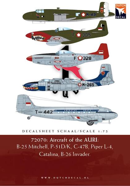 Aircraft of the Auri (B25, P51, C47, L4, Auster MKIII) (LAST STOCKS!)  DD72070