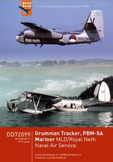 Grumman S2F Tracker, PBM5A Mariner (MLD, Royal Netherlands Naval Air Services)  DD72099