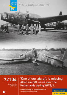 One of our aircraft is missing, Allied losses over the Netherlands during World war II  DD72104