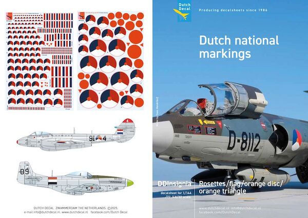 Dutch National Markings, Roundels and flags and orange 'discs' (NEW EDITION)  DDinsignia