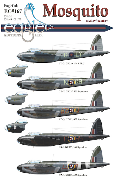 Mosquito part 1 B.Mk.IV / PR.Mk.IV EC-32-167