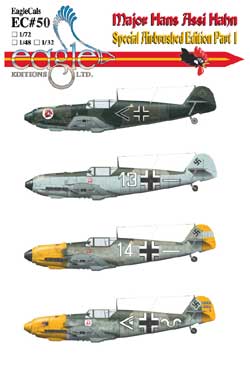 Messerschmitt BF109E-3/4 (Major Hans Assi Hahn) Part 1  EC-32-50