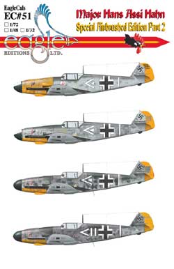 Messerschmitt BF109F-2/4 (Major Hans Assi Hahn) Part 2  EC-32-51