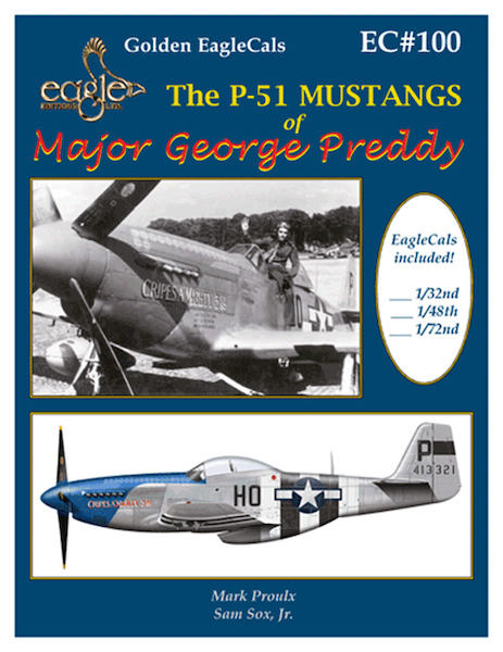 The P51 Mustangs of Major George Preddy, booklet with decals  EC-48-100