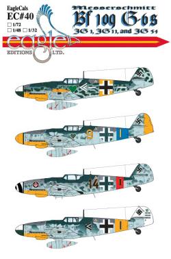 Messerschmitt BF109G-6 (JG1, JG11, JG54) EC-48-40