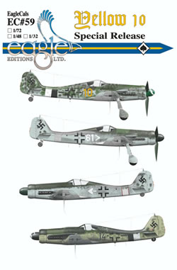 Focke Wulf FW190D-9 (Yellow 10 and friends) EC-48-59