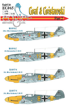 Messerschmitt BF109F-4, G-2 (Graf & Grislawski JG52) Part 2 EC-48-65