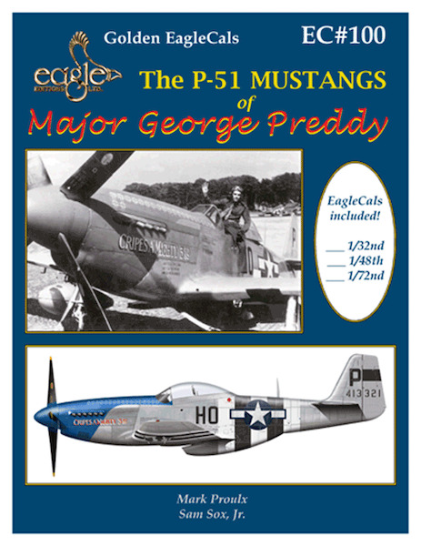 The P51 Mustangs of Major George Preddy, booklet with decals EC-72-100