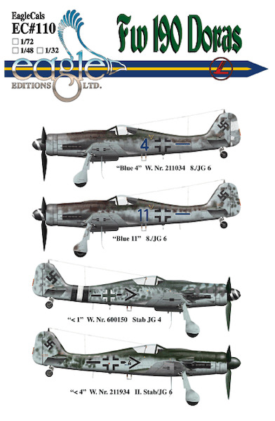 Focke Wuld FW190D (JG6, JG4) EC-72-110