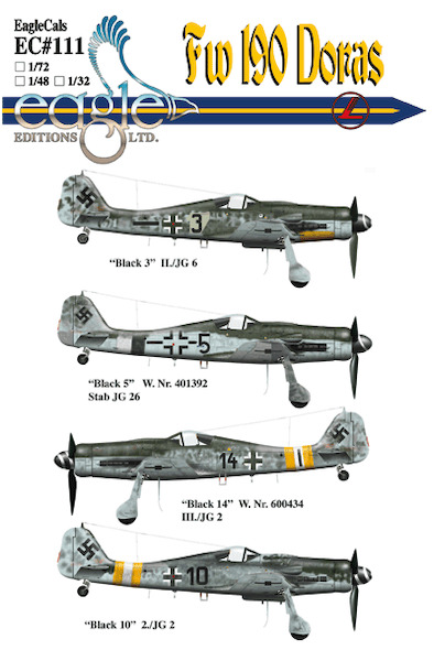 Focke Wuld FW190D (JG6, JG2, JG26)  EC-72-111