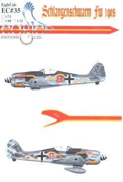 Schlangenschwarm FW190`s EC-72-35