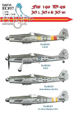 Focke Wulf FW190D9 (JG2, JG6, JG301)  EC-72-57