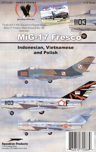 MiG17 Fresco (Vietnam, Indonesia, Poland)  ES48271