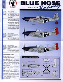 Blue Nose Birds of Bodney 352FS (P51C/D) ESIP4807